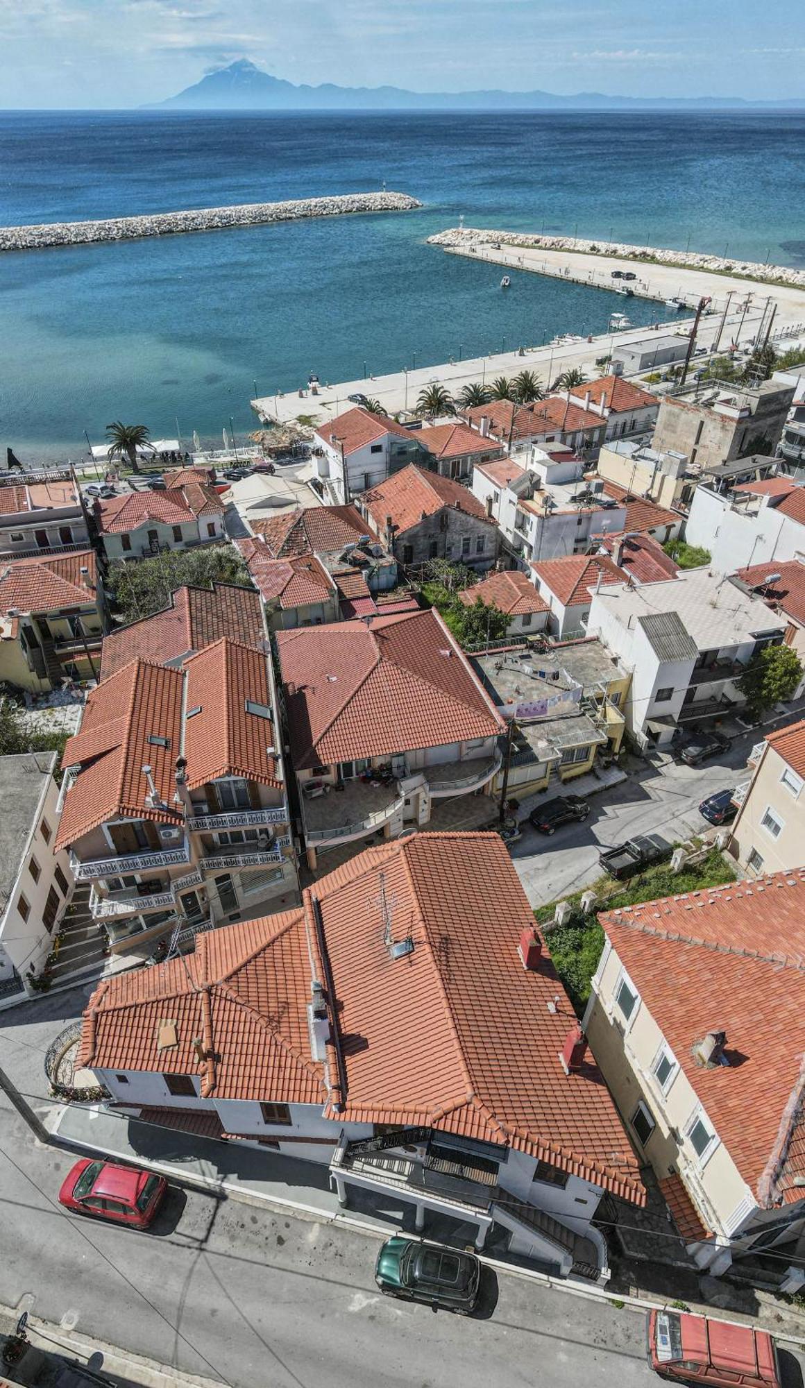 Panellinion Thassos Apartman Limenária Kültér fotó